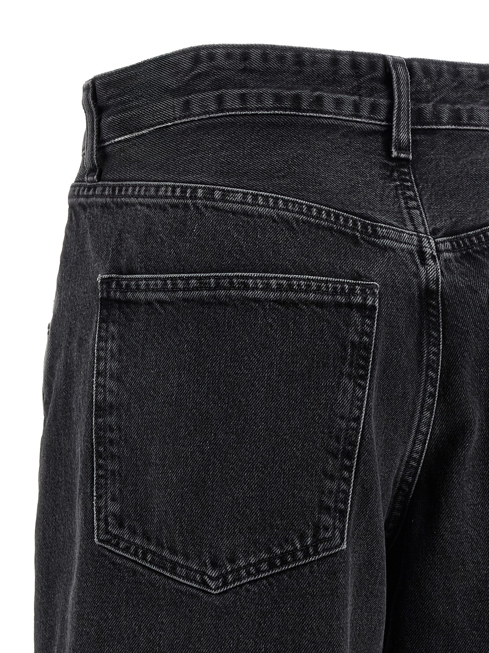 Black Cotton Jeans Denim
