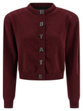 Bordeaux Cotton Cardigan