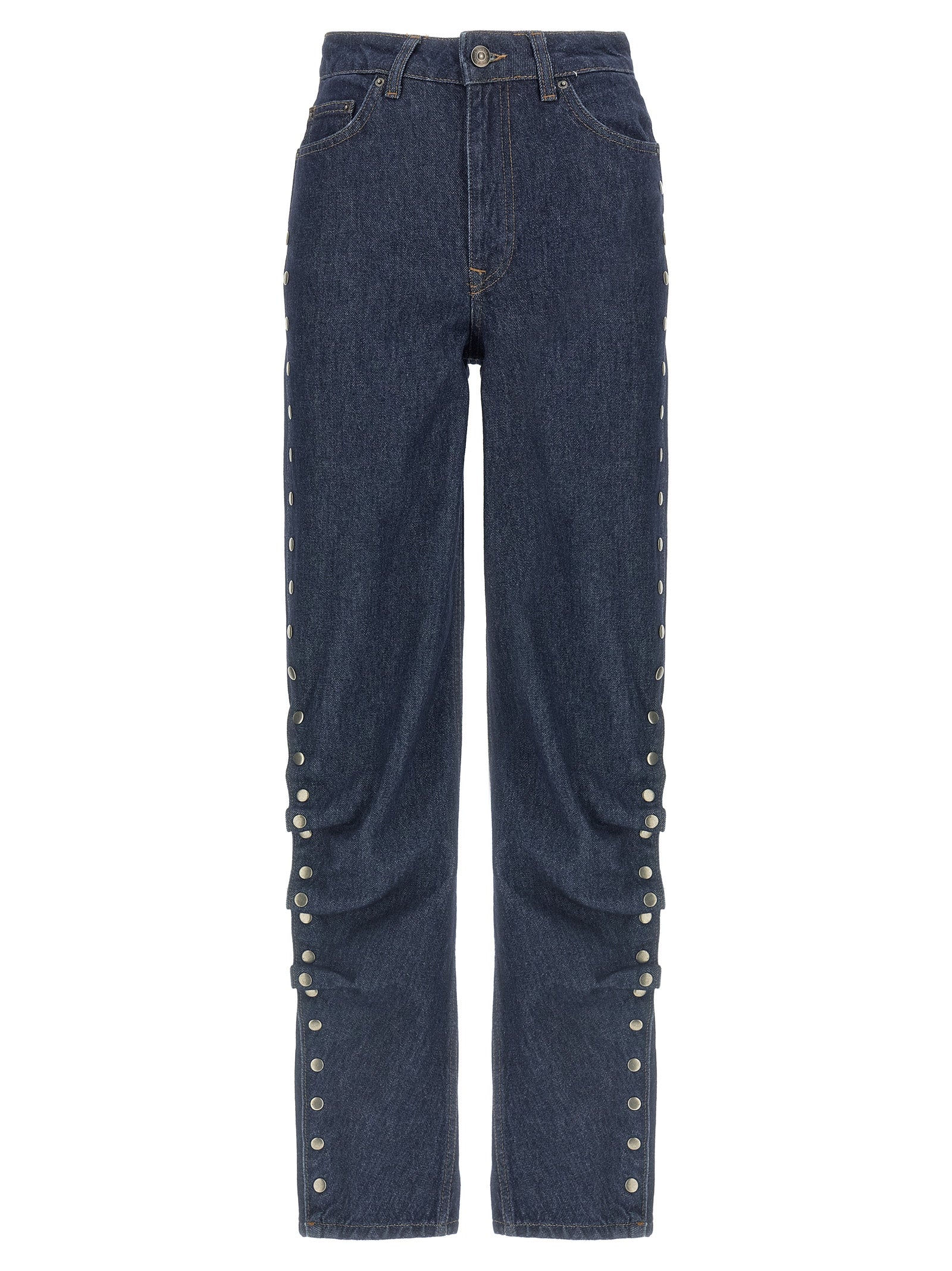 Blue Cotton Jeans Denim
