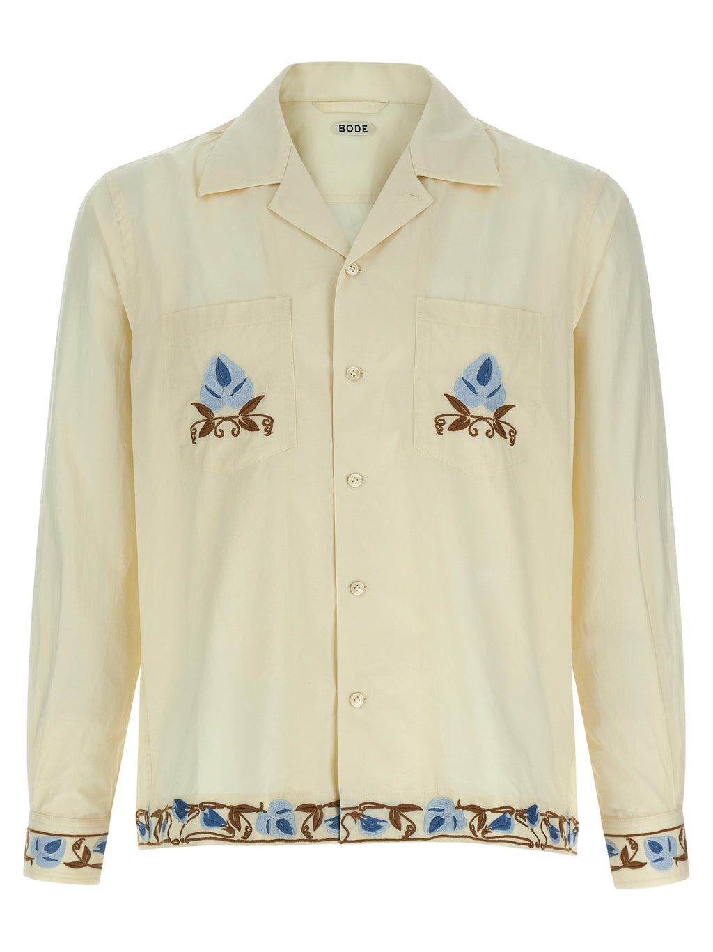 Beige Cotton Blouse