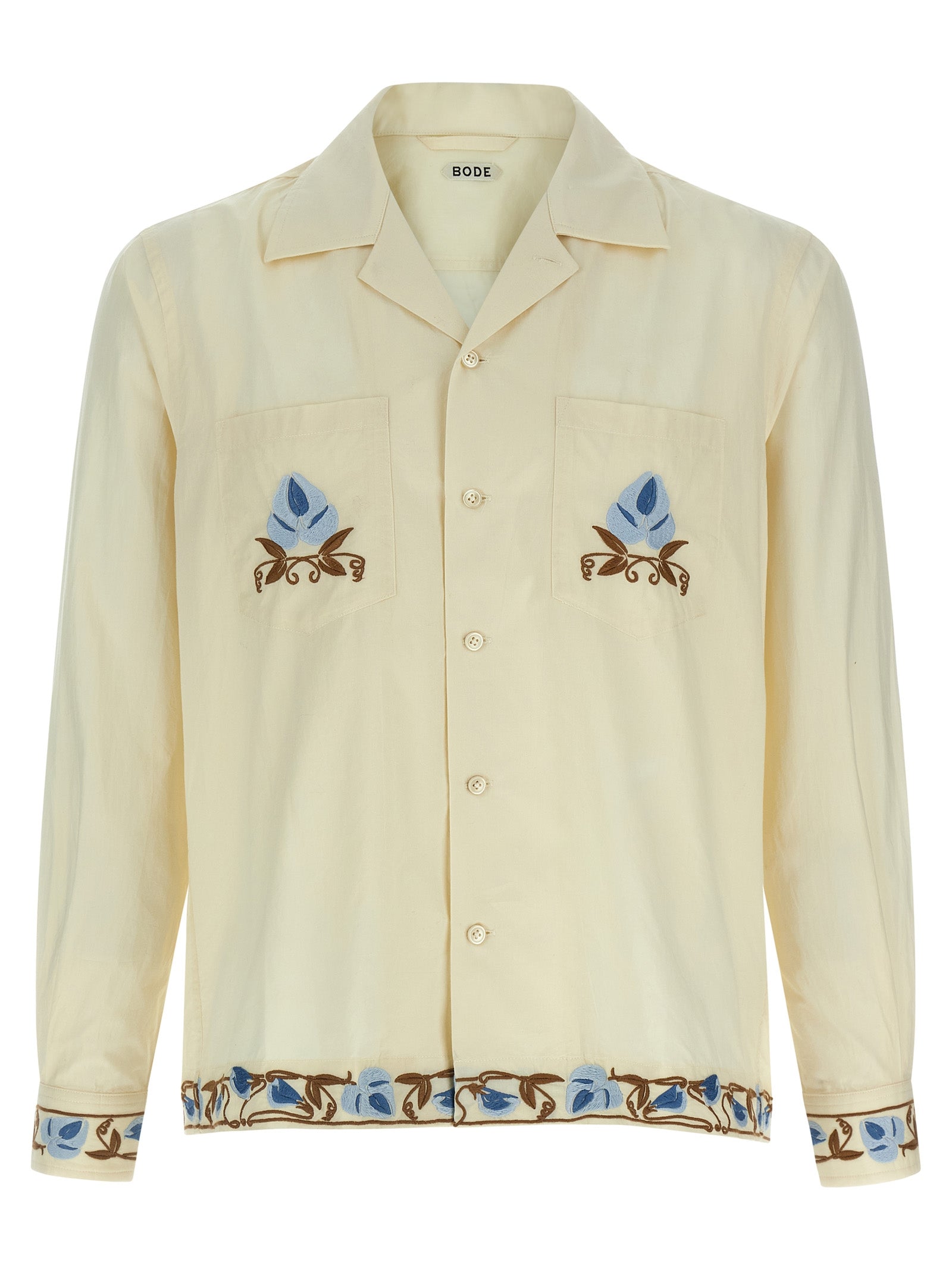Beige Cotton Blouse