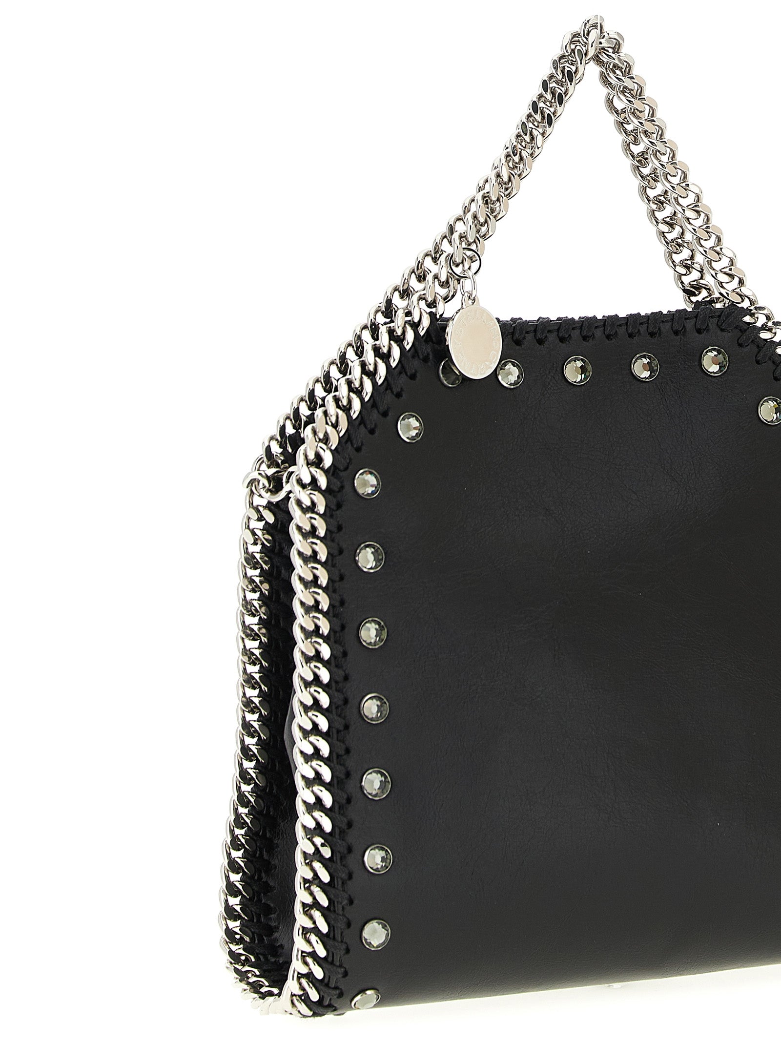 Black Polyester Handbag