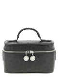 Black Polyester Crossbody Bag