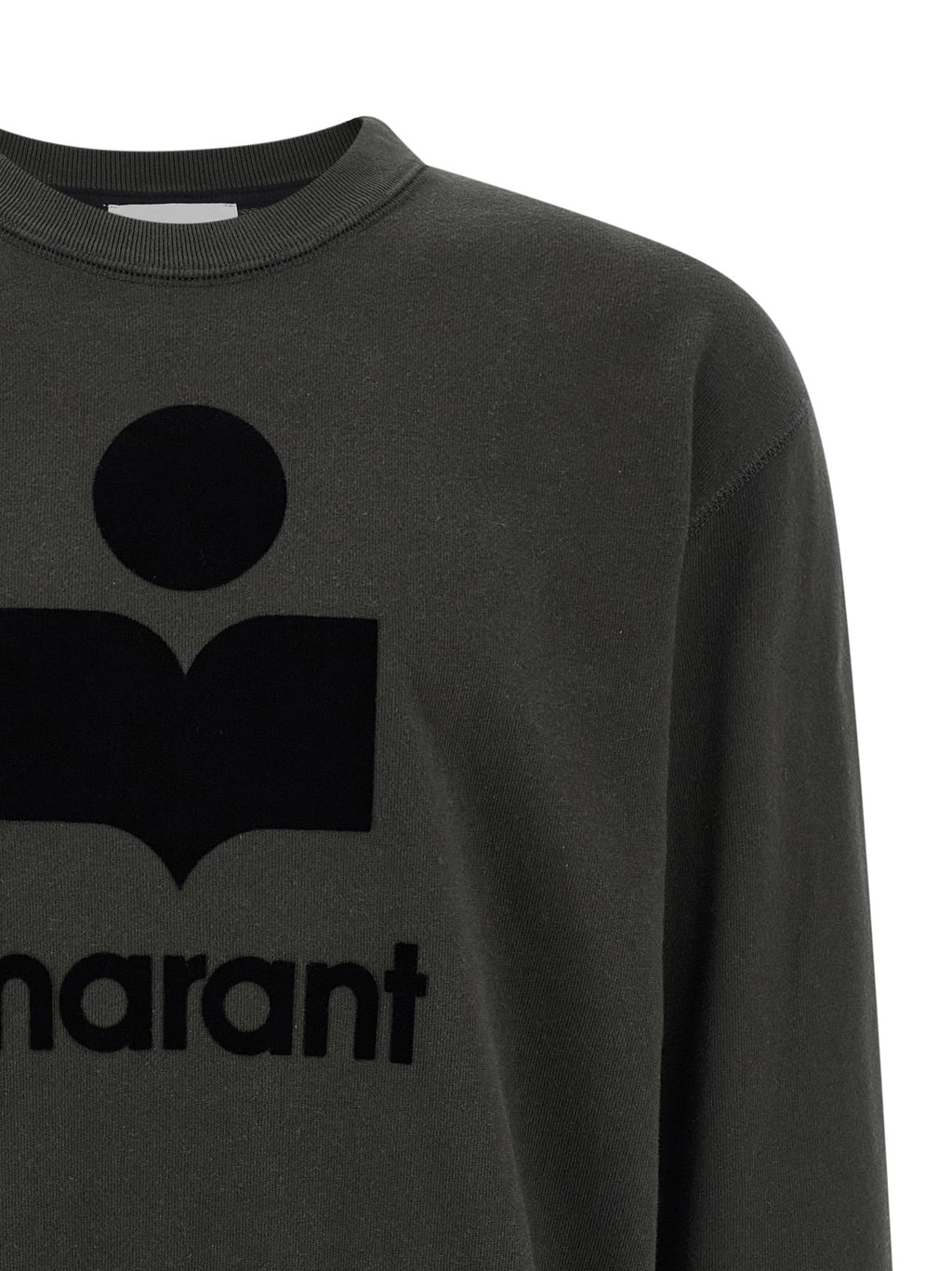 Black Cotton Sweatshirt