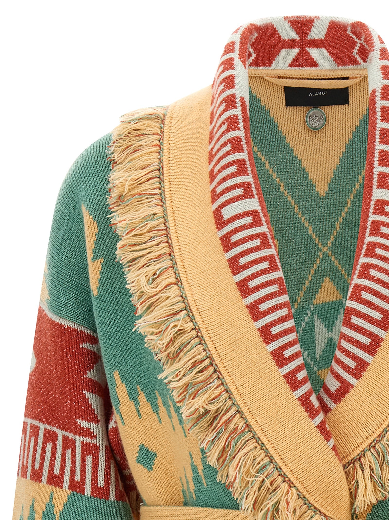 Multicolor Cashmere Cardigan