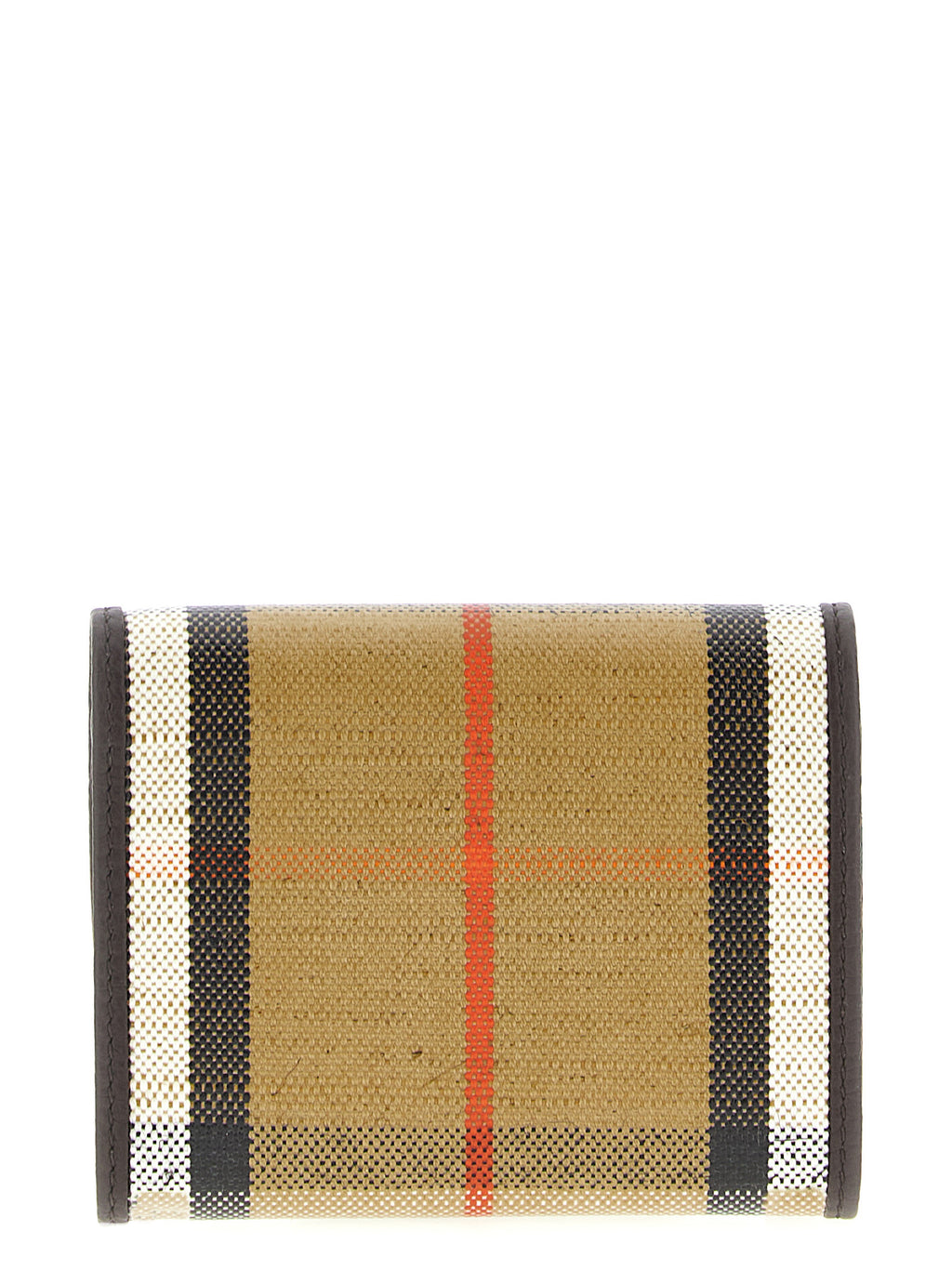 Beige Cotton Cardholder