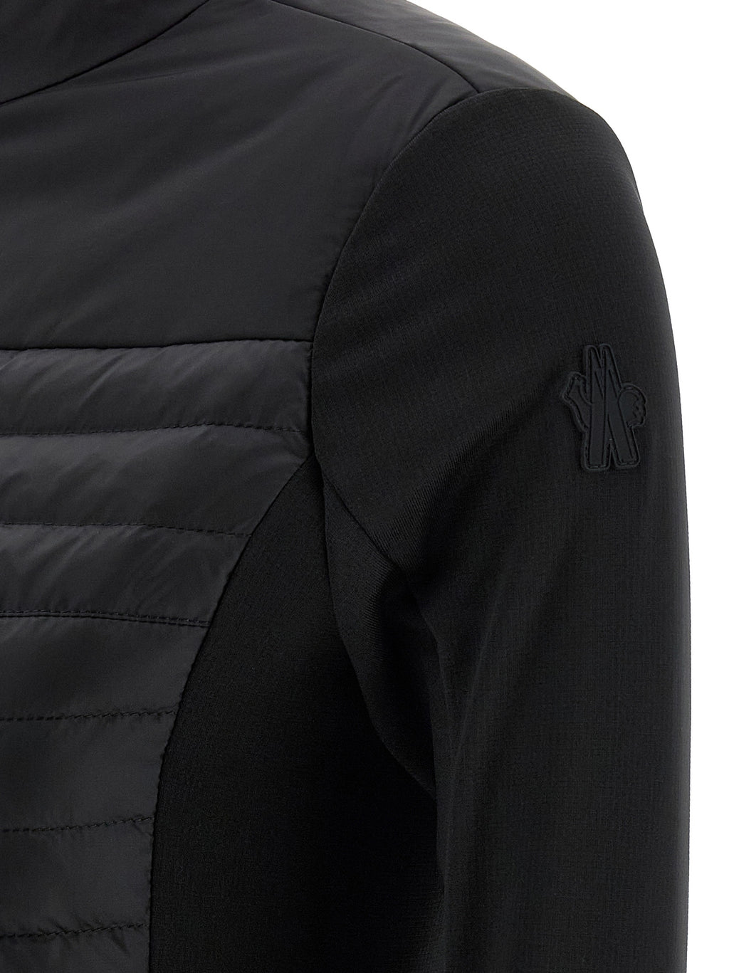 Black Polyamide Cardigan