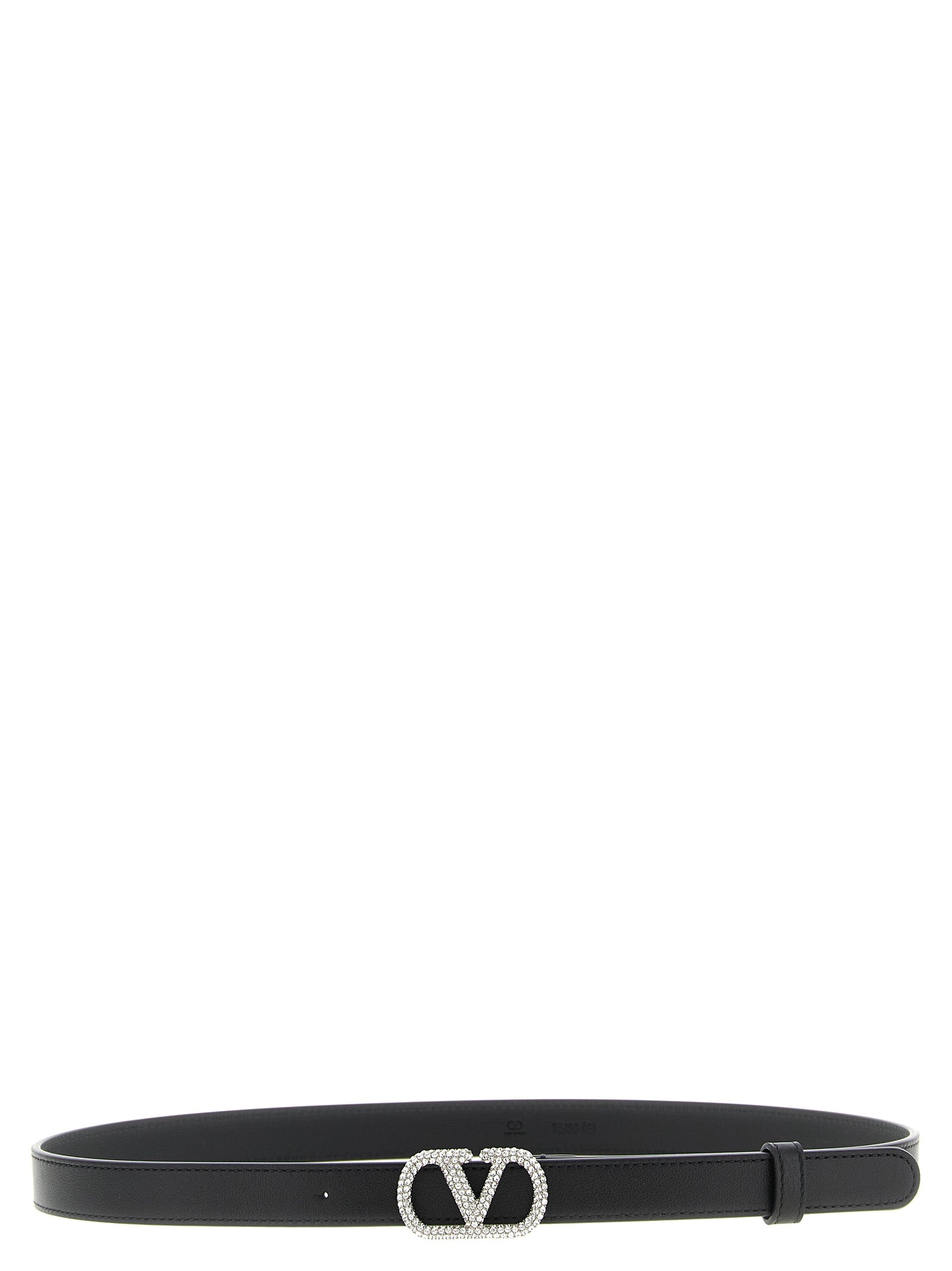 Black Calfskin Regular Belt