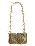 Gold Brass Shoulder Bag
