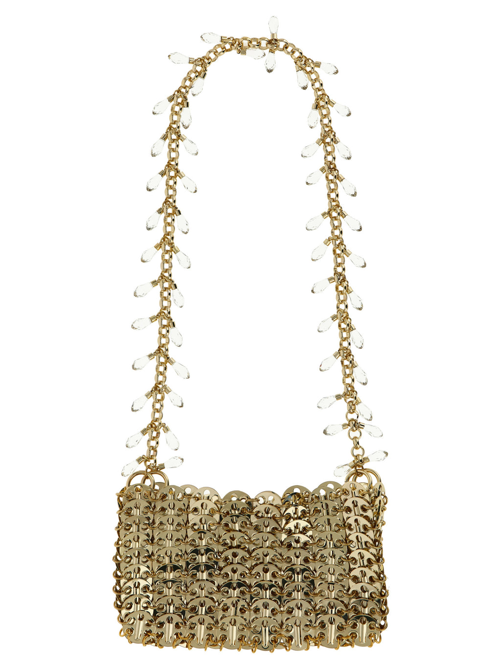 Gold Brass Shoulder Bag