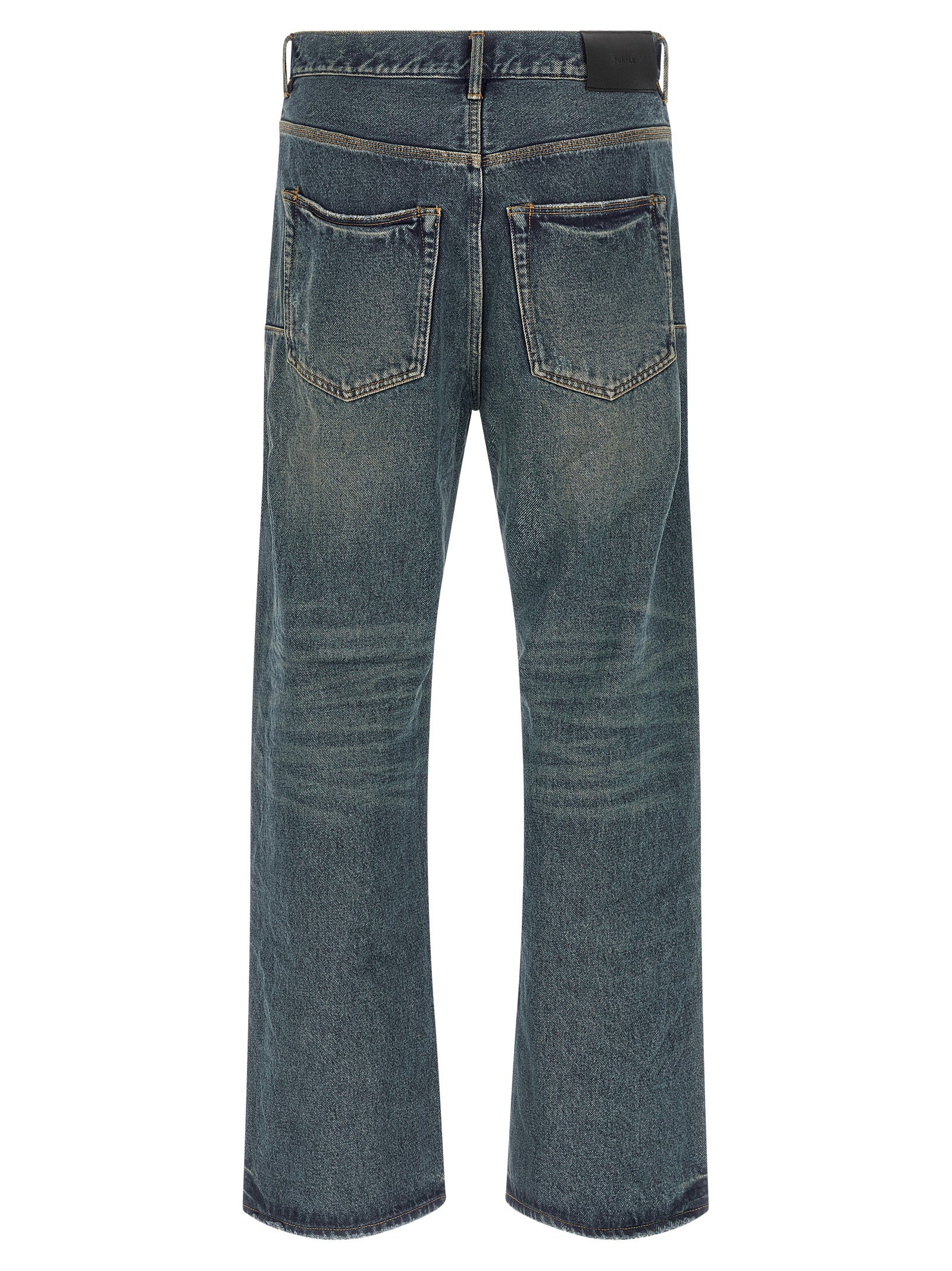 Blue Cotton Jeans Denim