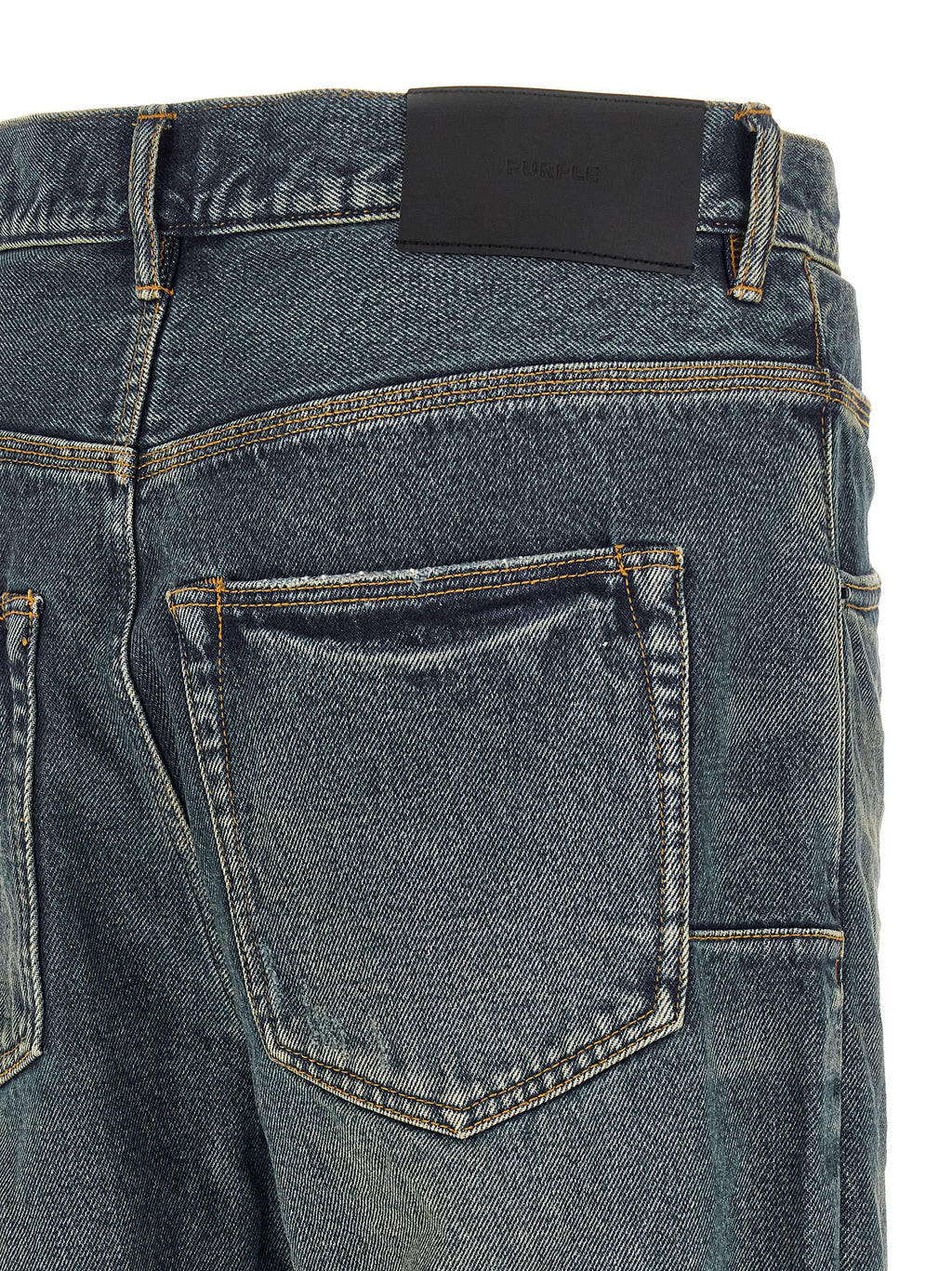 Blue Cotton Jeans Denim