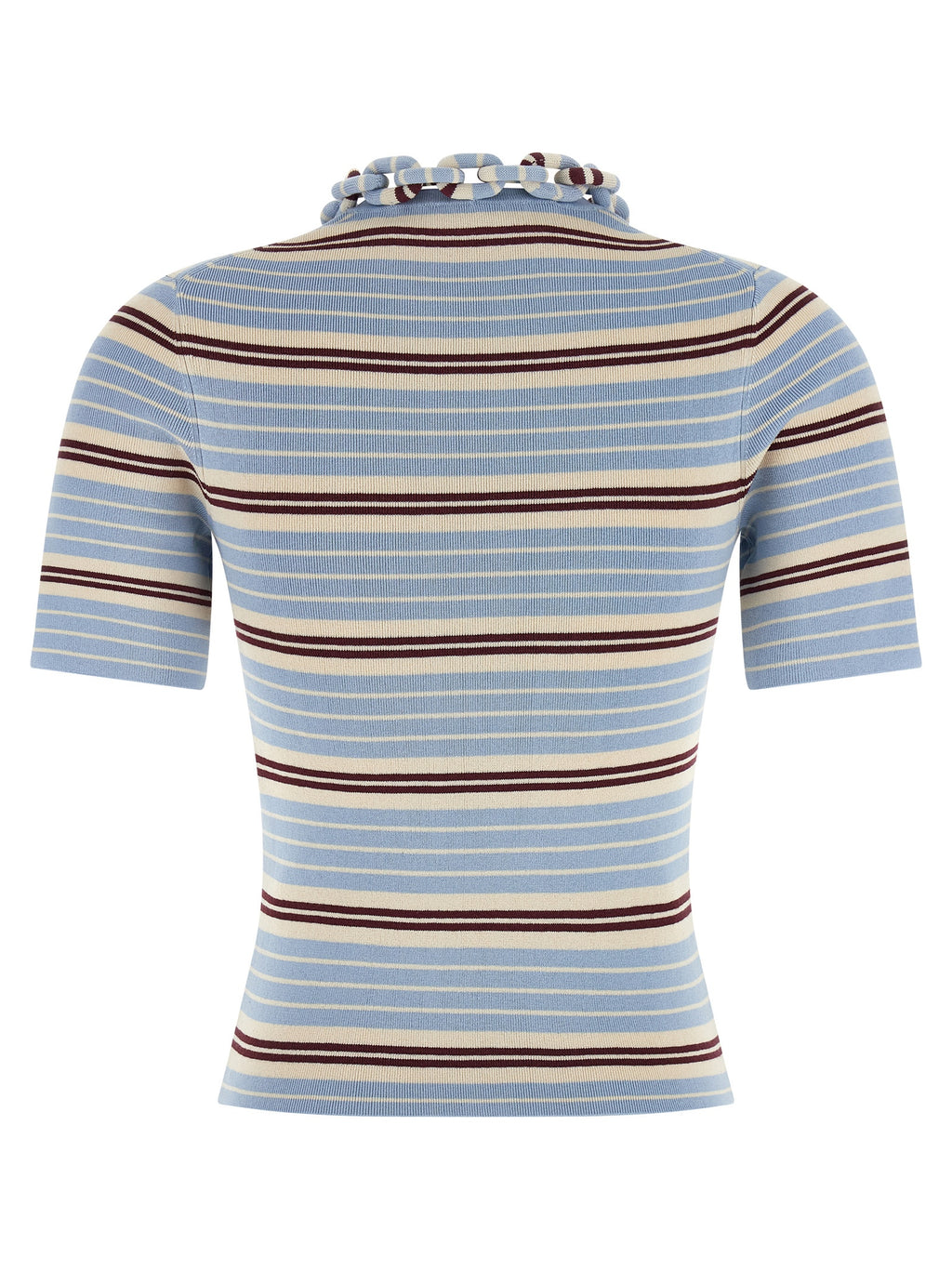 Blue Textile T-Shirt