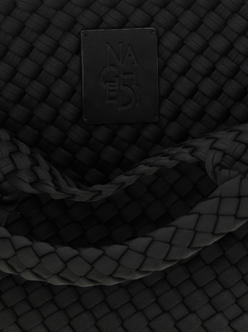 Black Neoprene Tote Bag