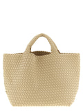 Beige Neoprene Tote Bag
