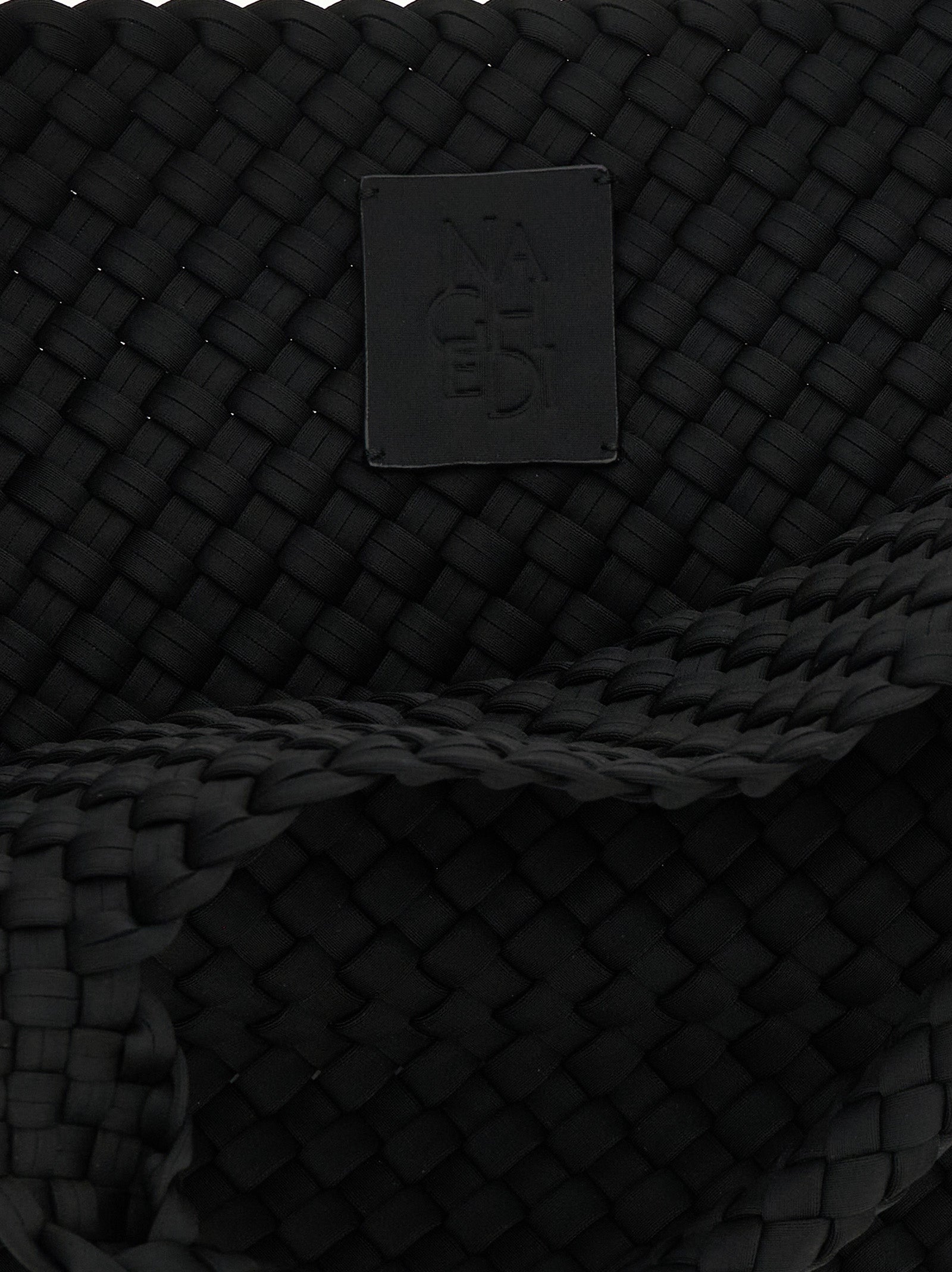 Black Neoprene Tote Bag