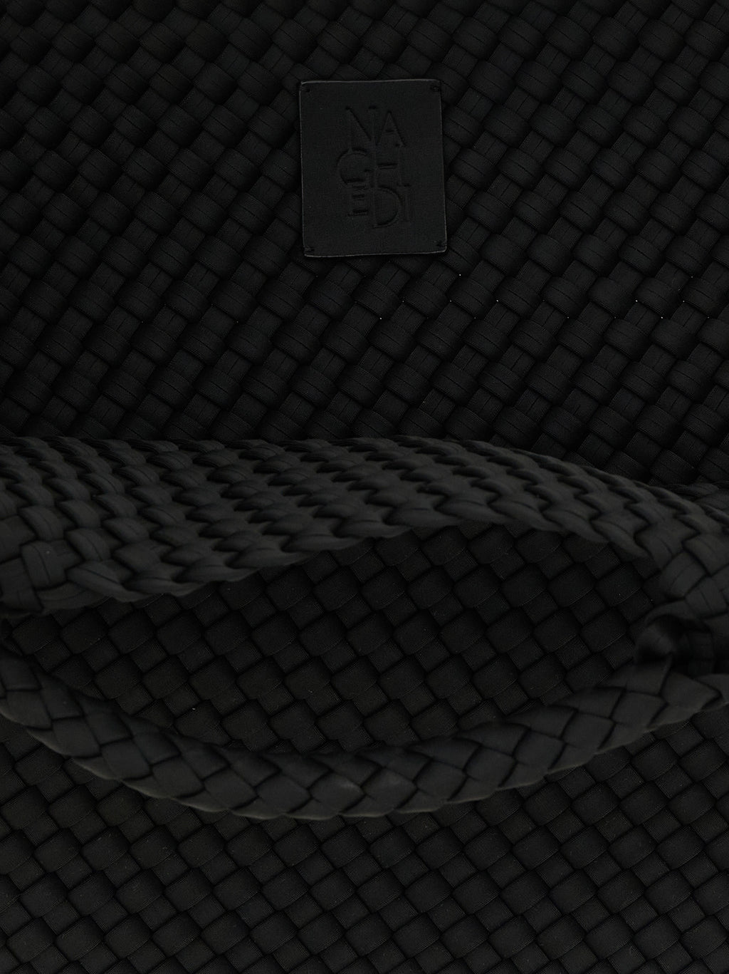 Black Neoprene Tote Bag