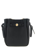 Black Cowhide Crossbody Bag