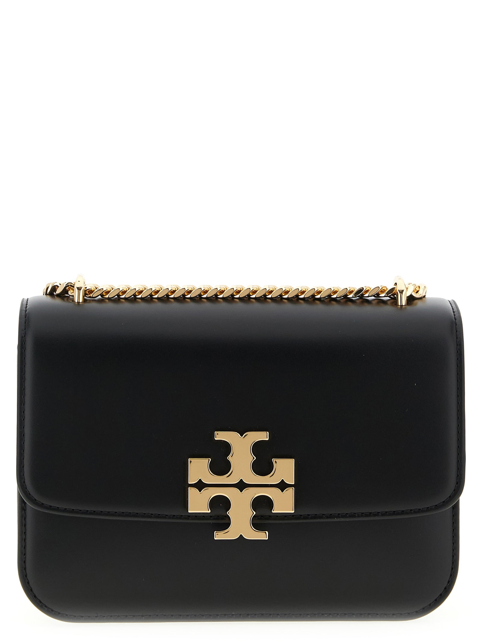 Black Calfskin Crossbody Bag