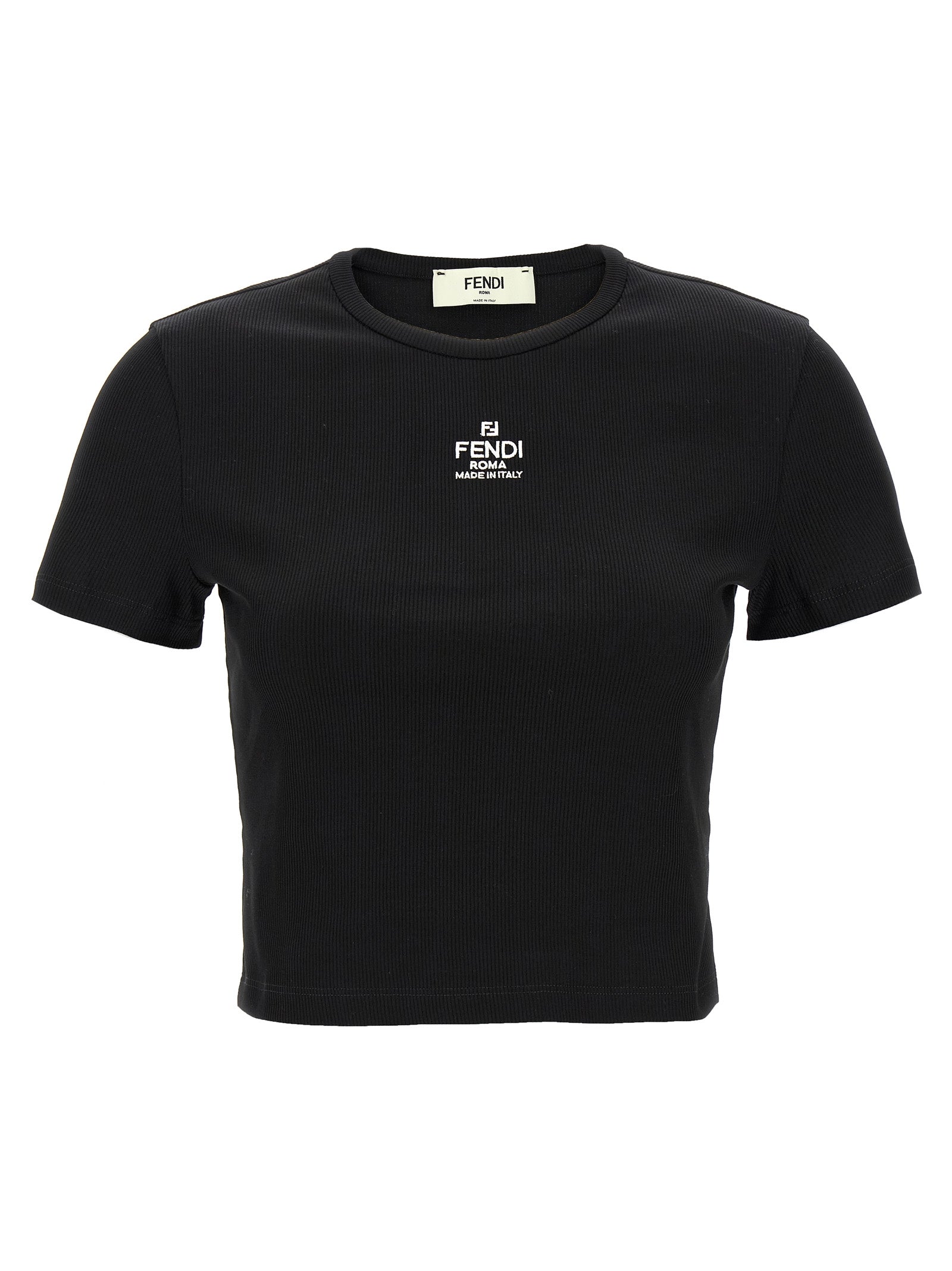 Black Cotton T-Shirt