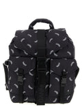 Black Polyester Backpack