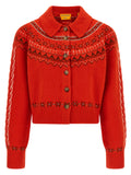 Multicolor Wool Cardigan
