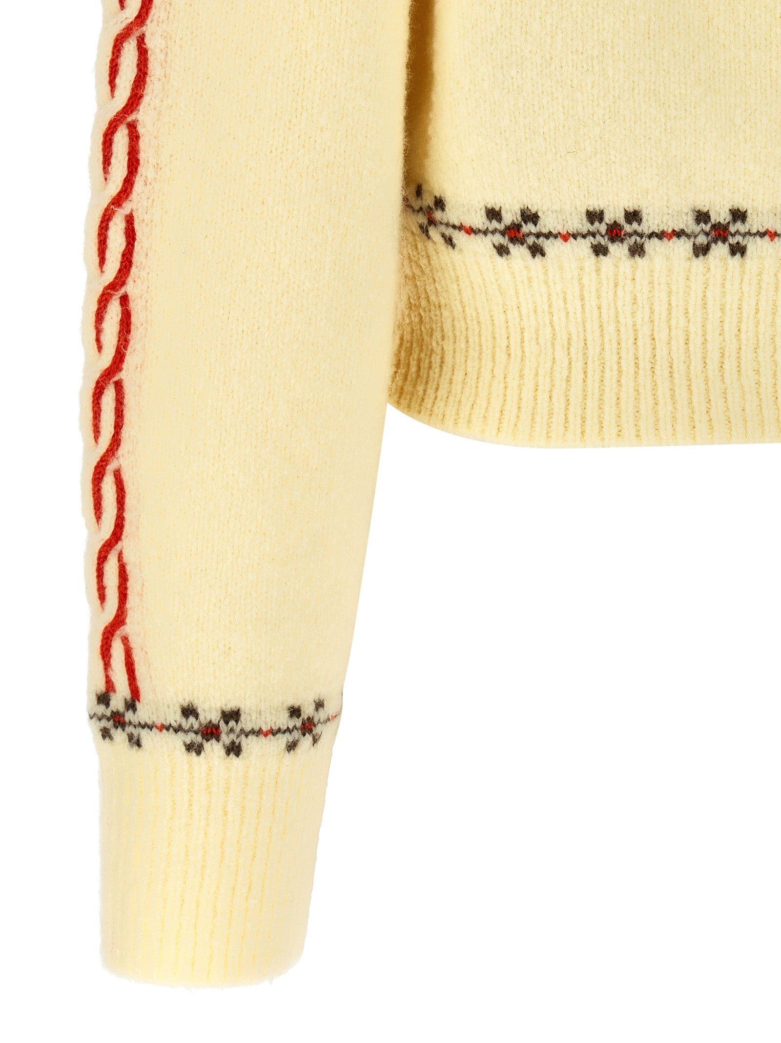 Multicolor Wool Cardigan