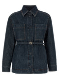 Blue Cotton Denim Jacket