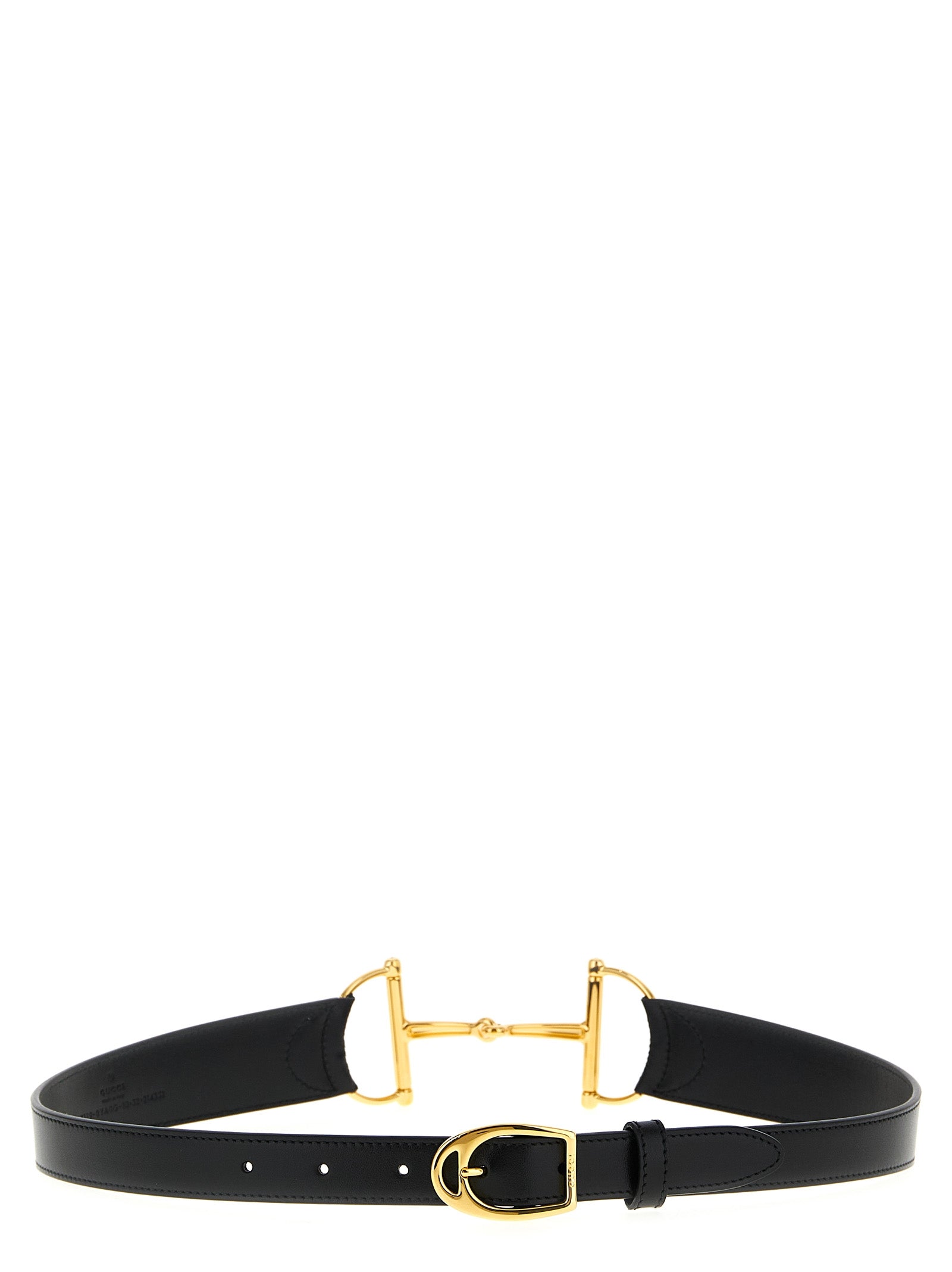 Black Calfskin Regular Belt