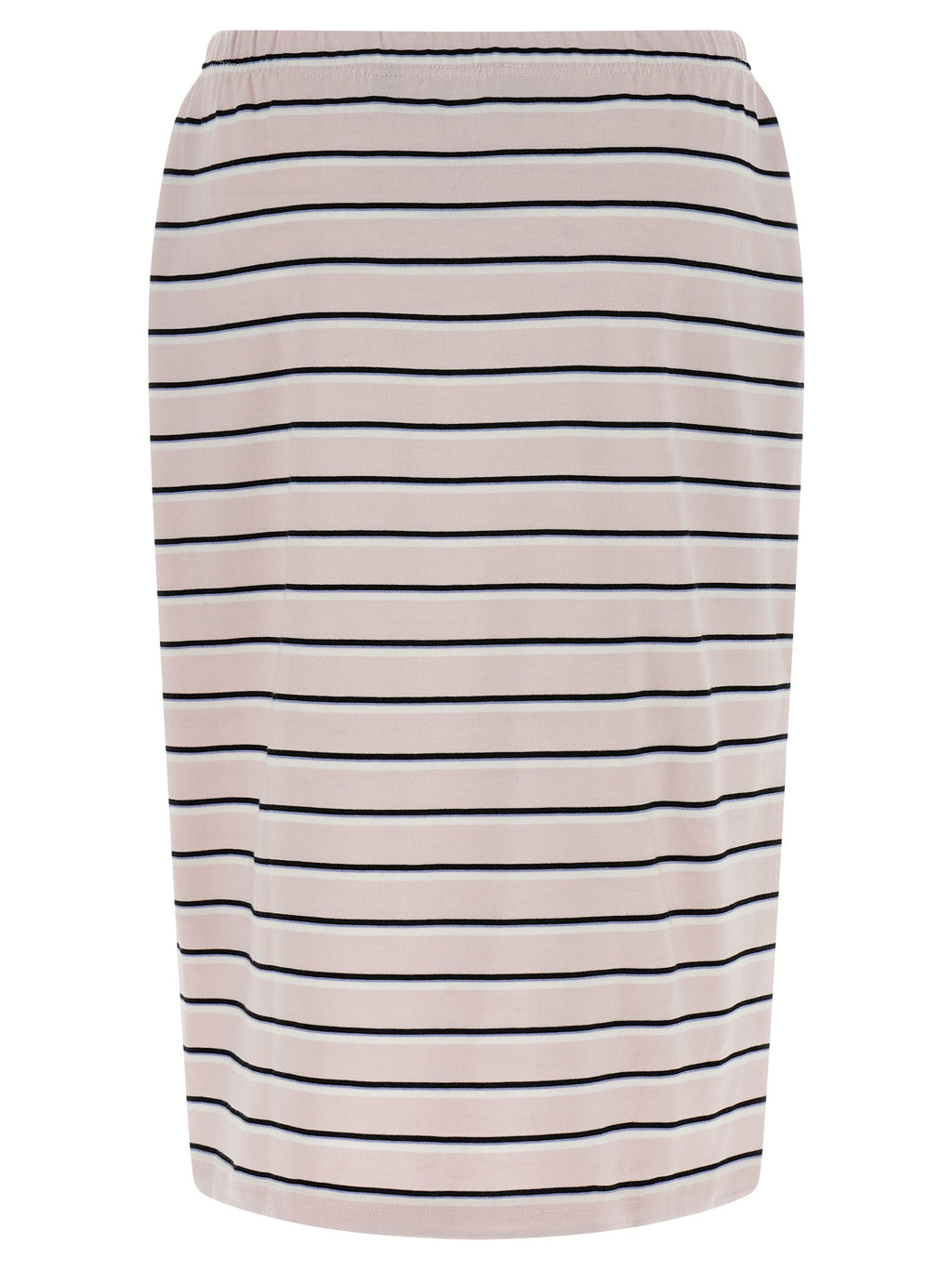 Multicolor Cotton Midi Skirt