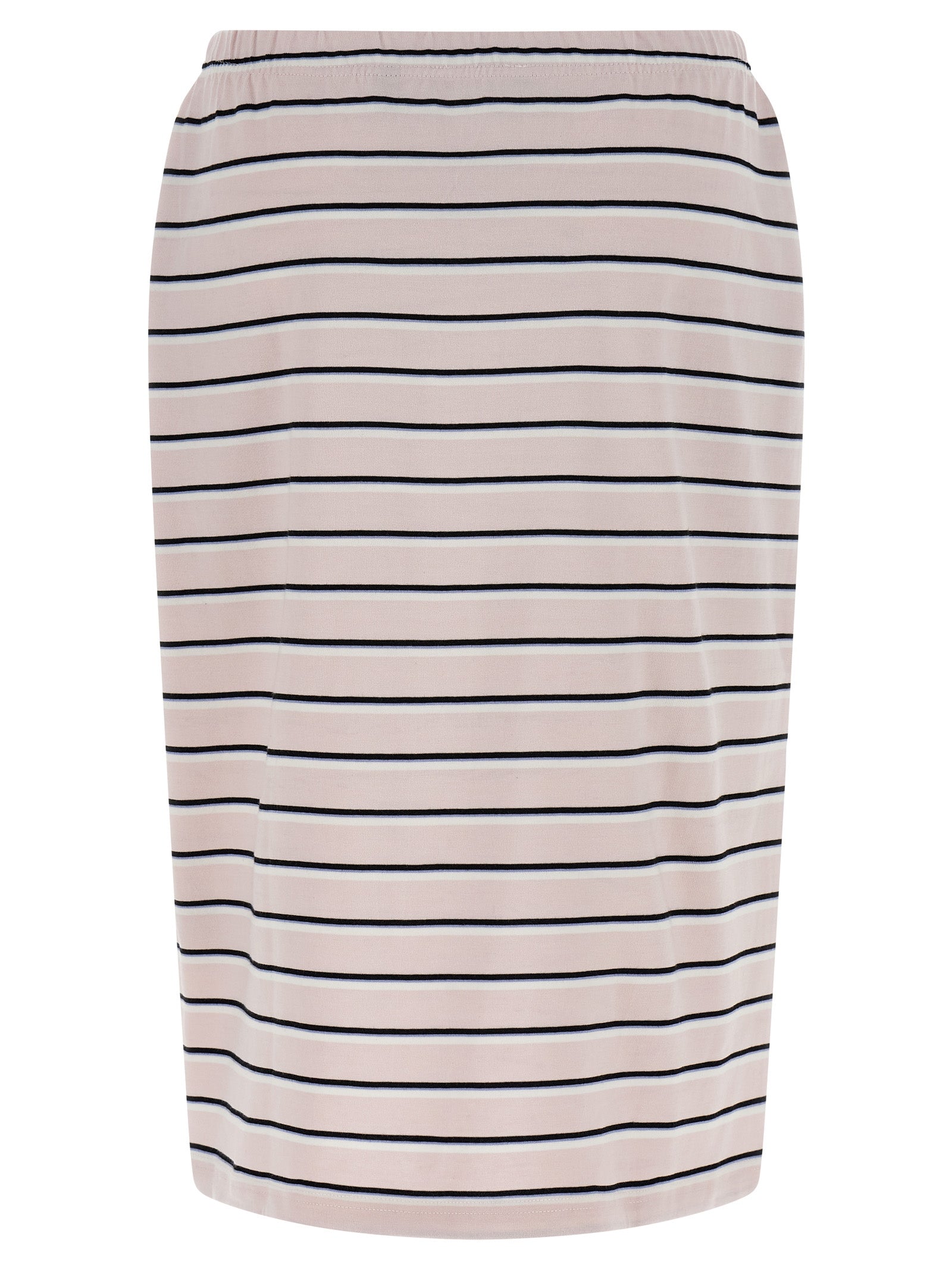 Multicolor Cotton Midi Skirt