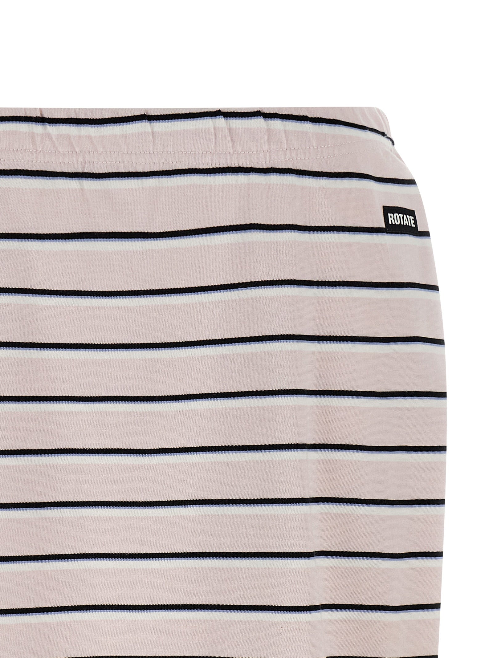Multicolor Cotton Midi Skirt