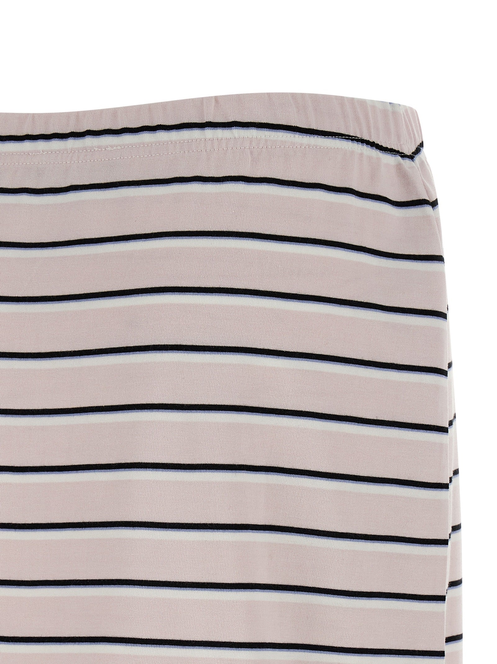 Multicolor Cotton Midi Skirt