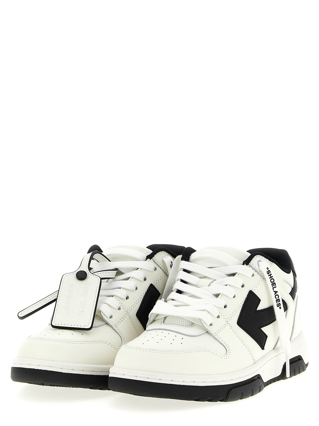 Bicolor Calfskin Low Top Sneakers
