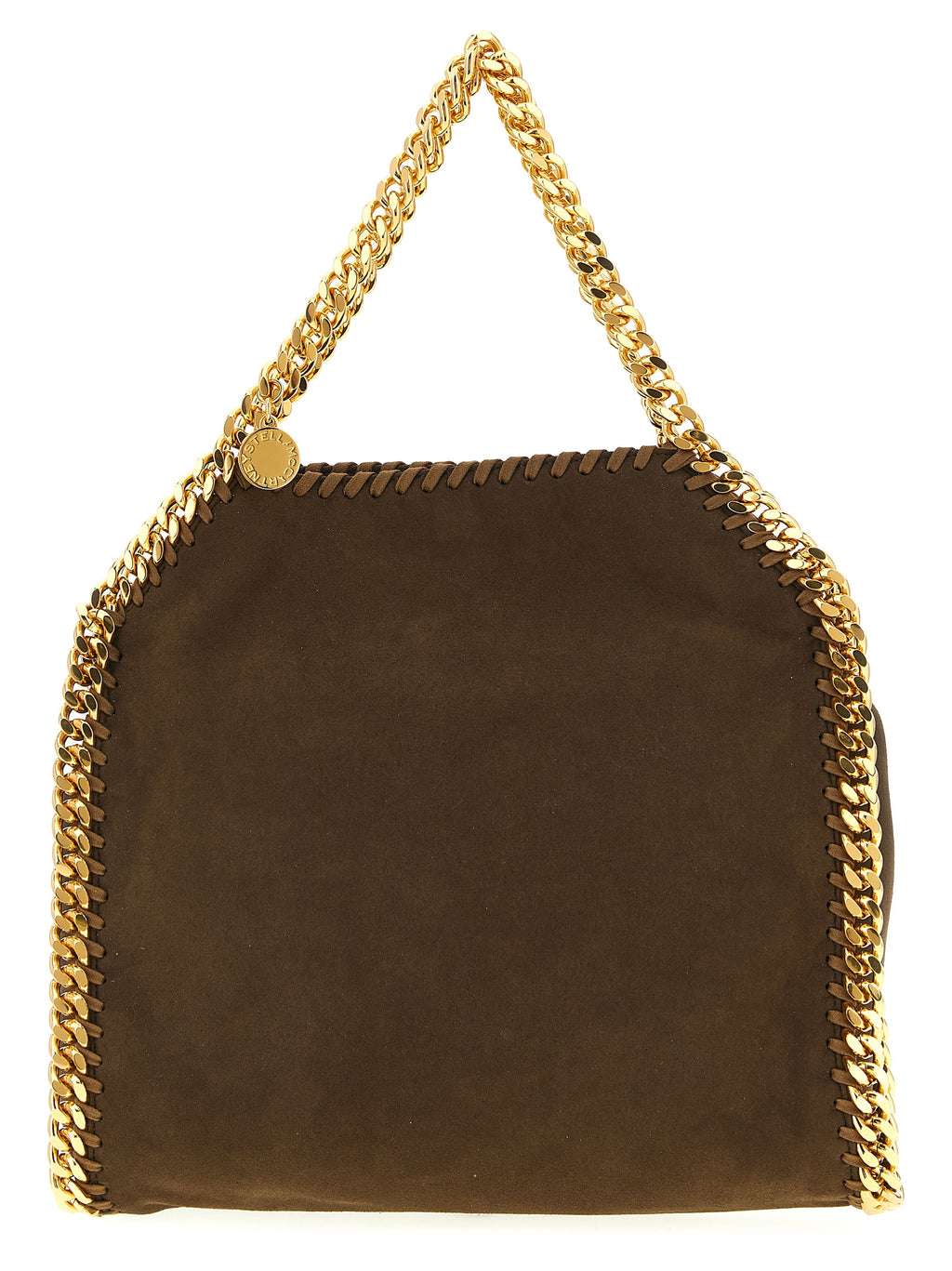 Brown Polyester Handbag
