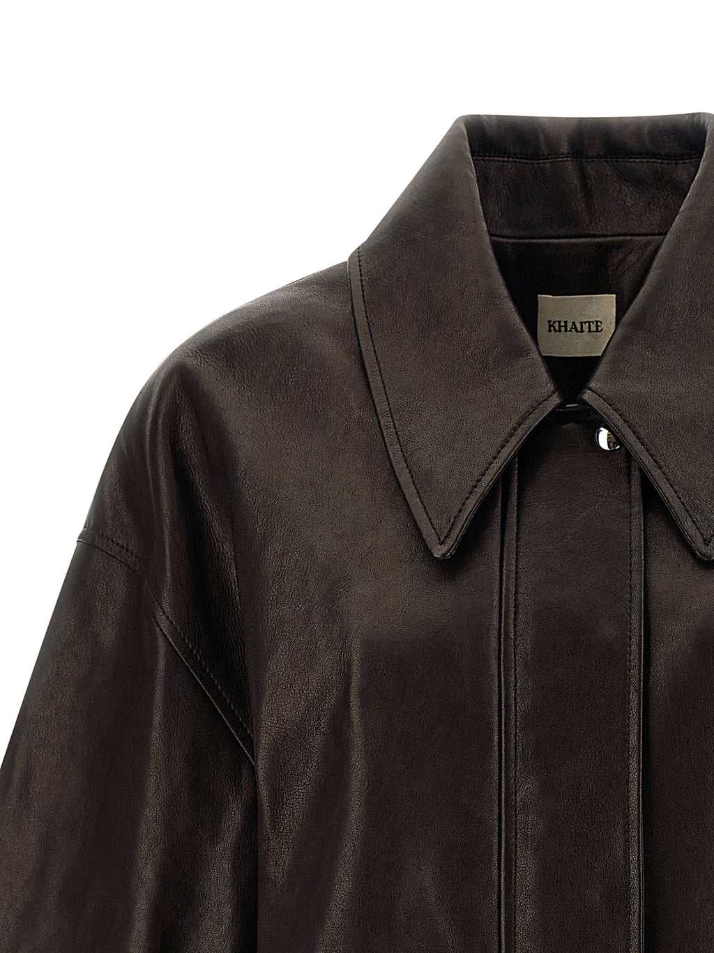 Brown Lamb Leather Leather Jacket