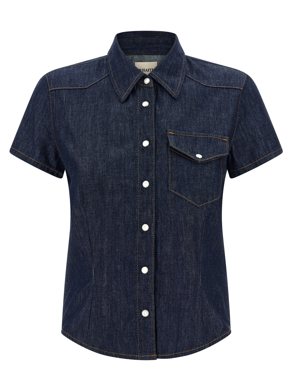 Blue Cotton Blouse