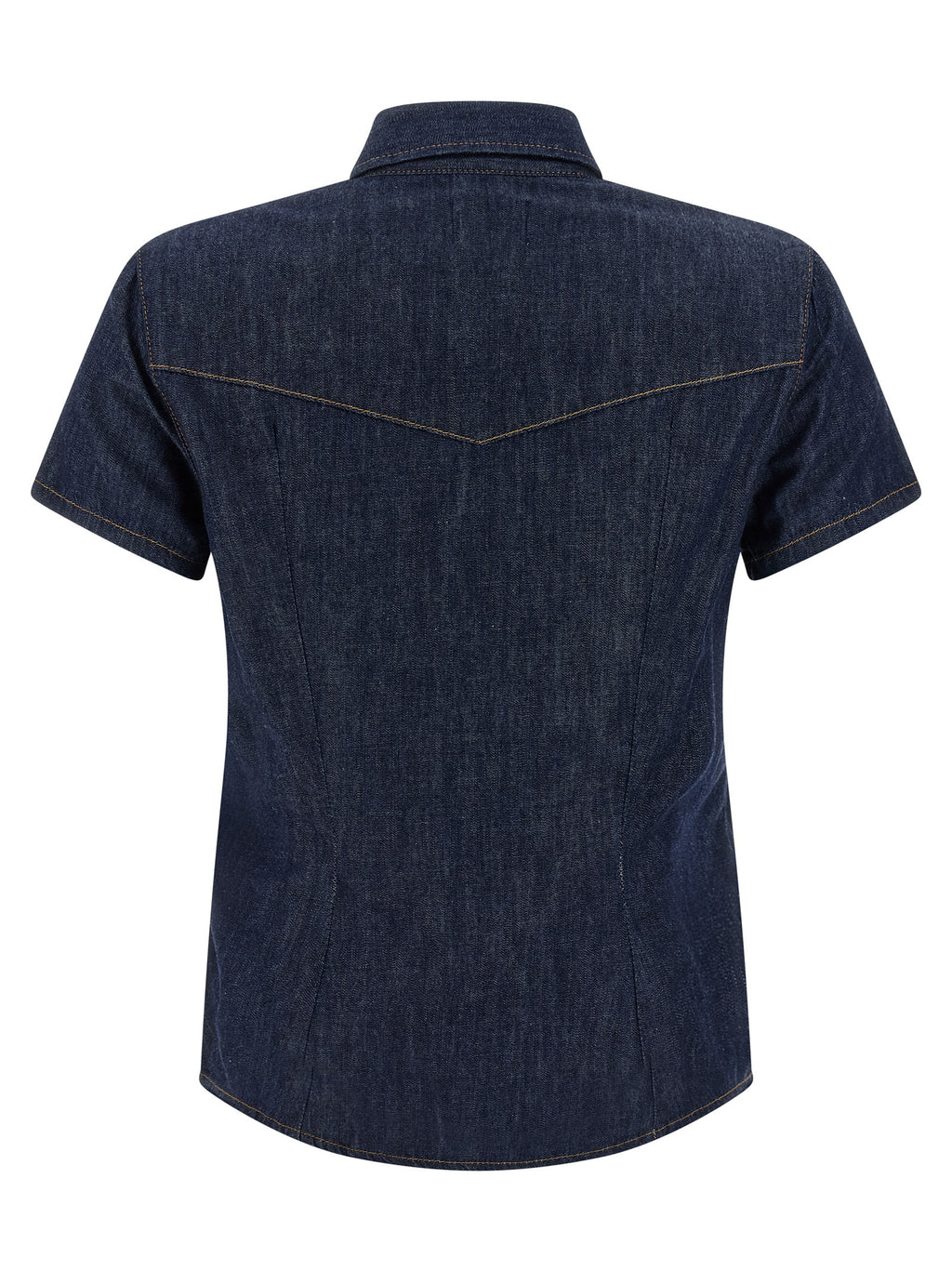 Blue Cotton Blouse
