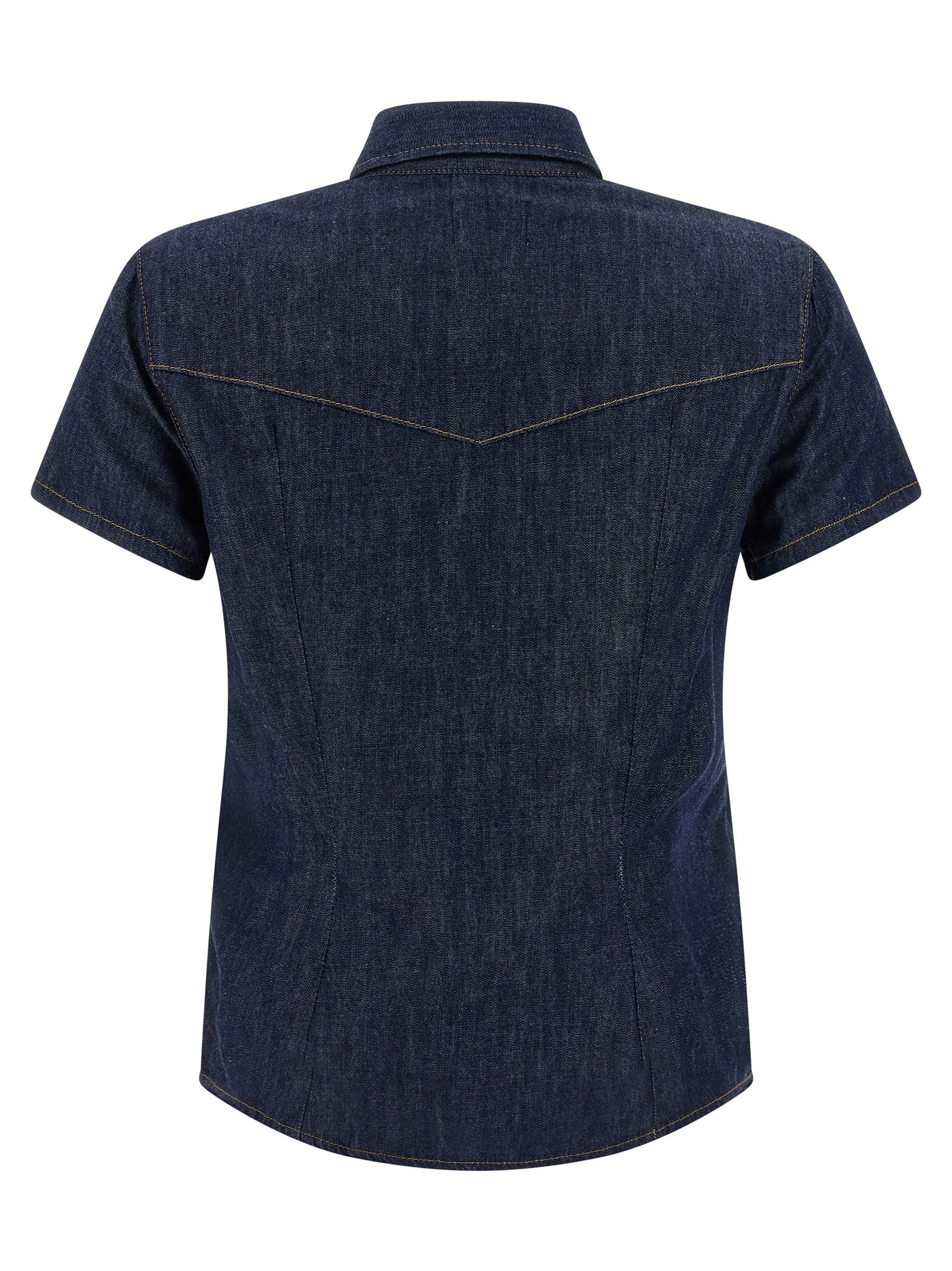 Blue Cotton Blouse