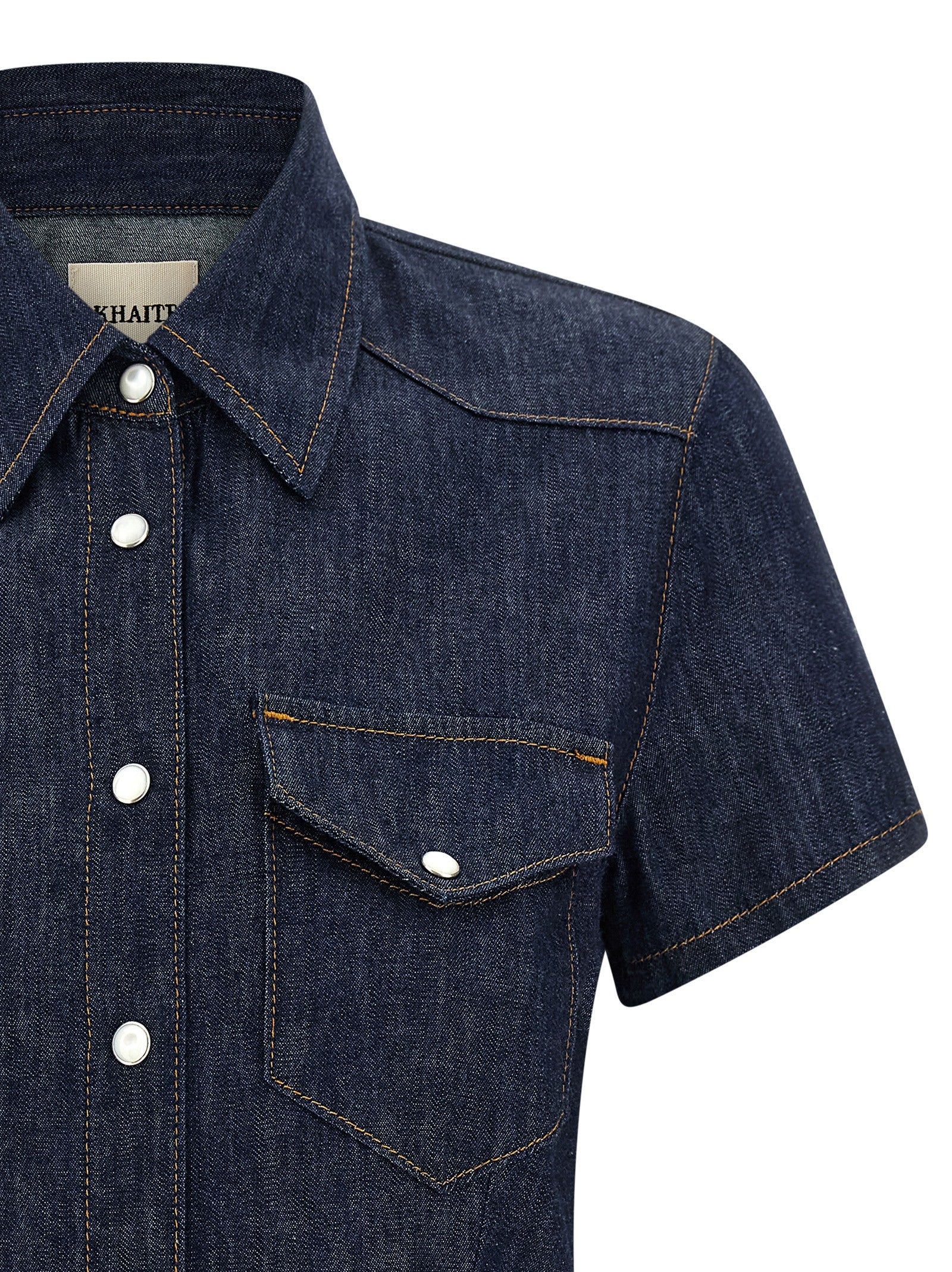 Blue Cotton Blouse