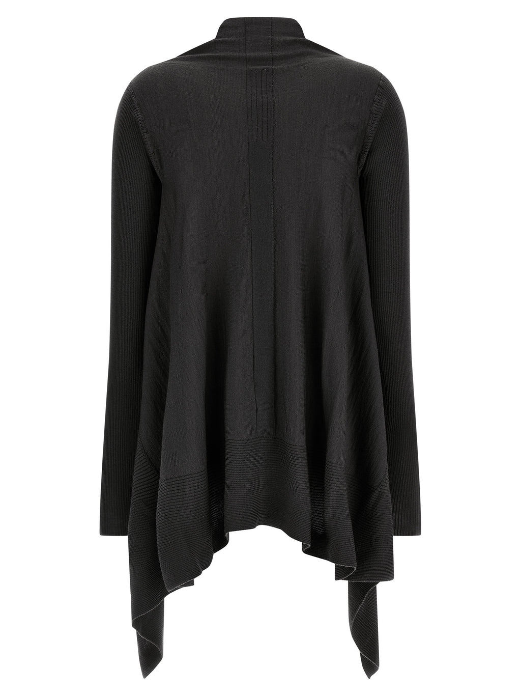 Black Wool Cardigan