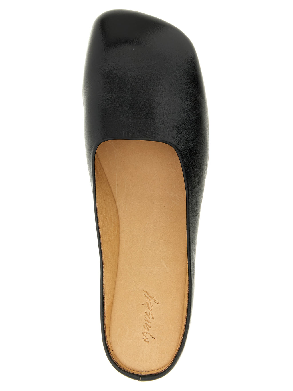 Black Calfskin Mules