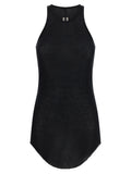 Black Viscose Tank Tops