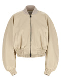 Beige Polyethylene Bomber