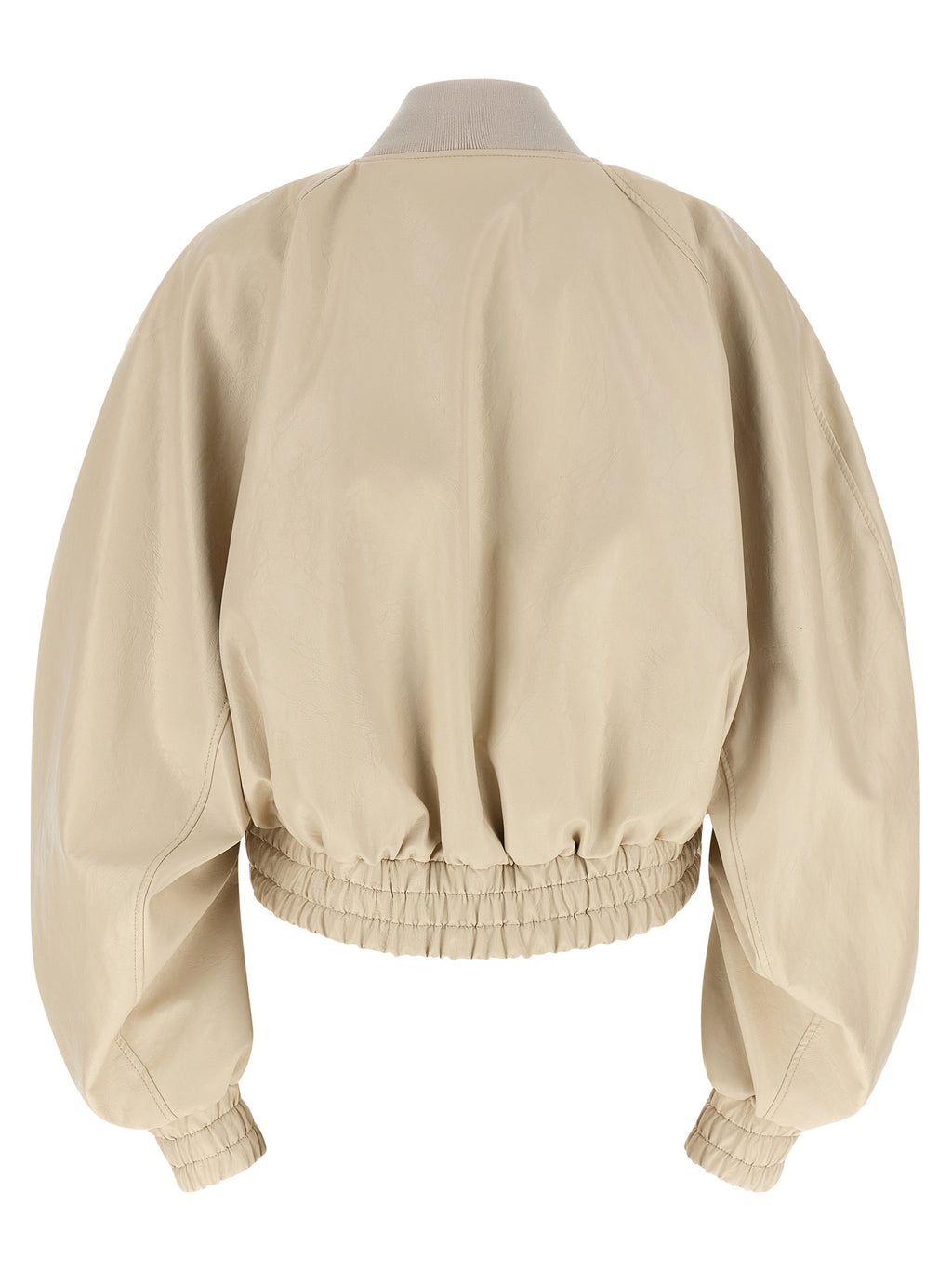 Beige Polyethylene Bomber