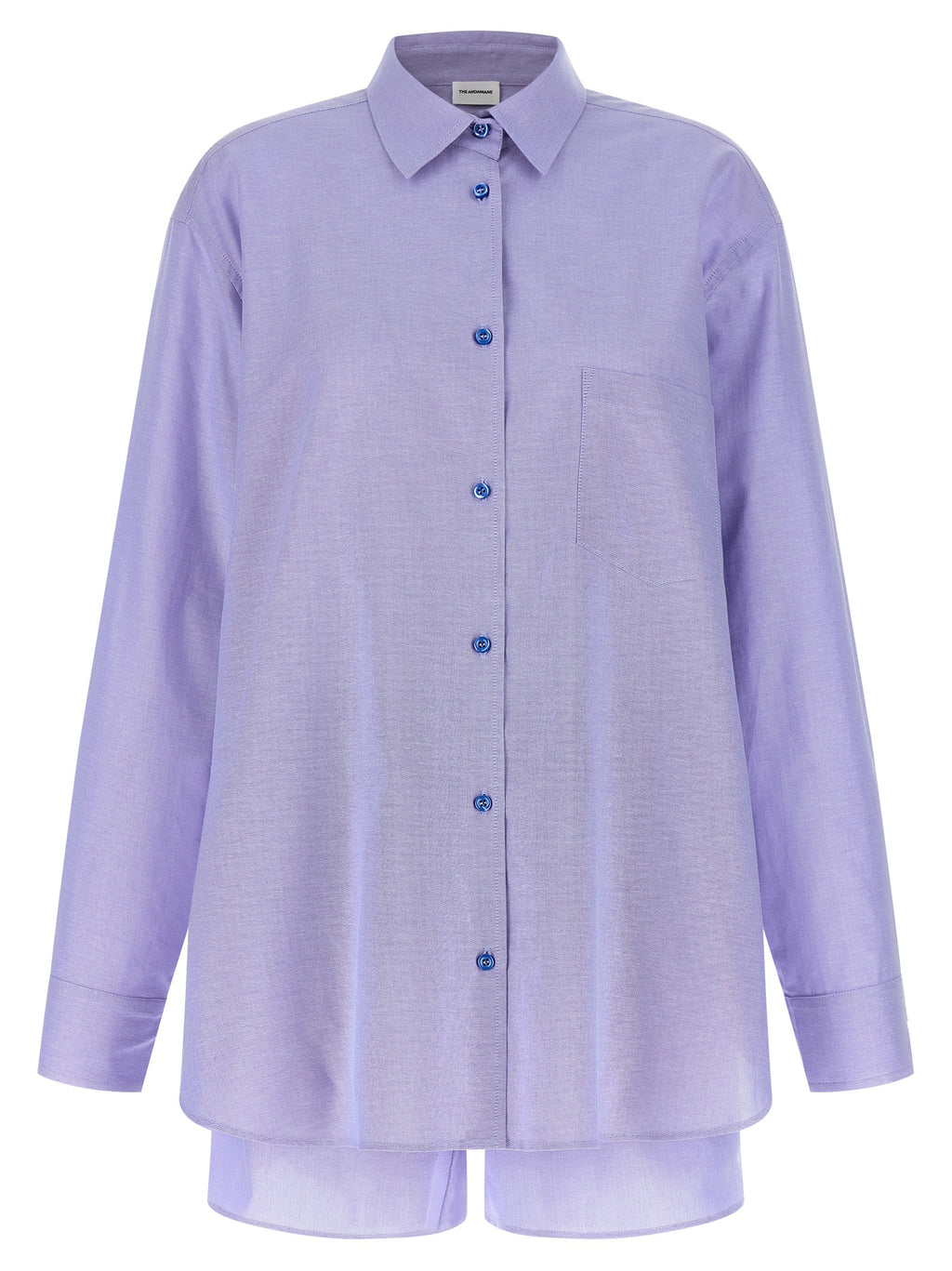 Blue Cotton Pantsuit