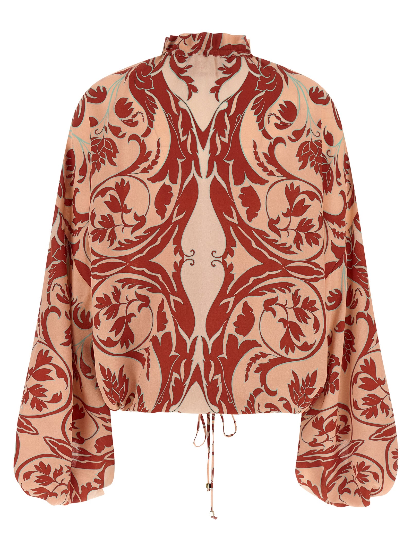 Multicolor Silk Blouse