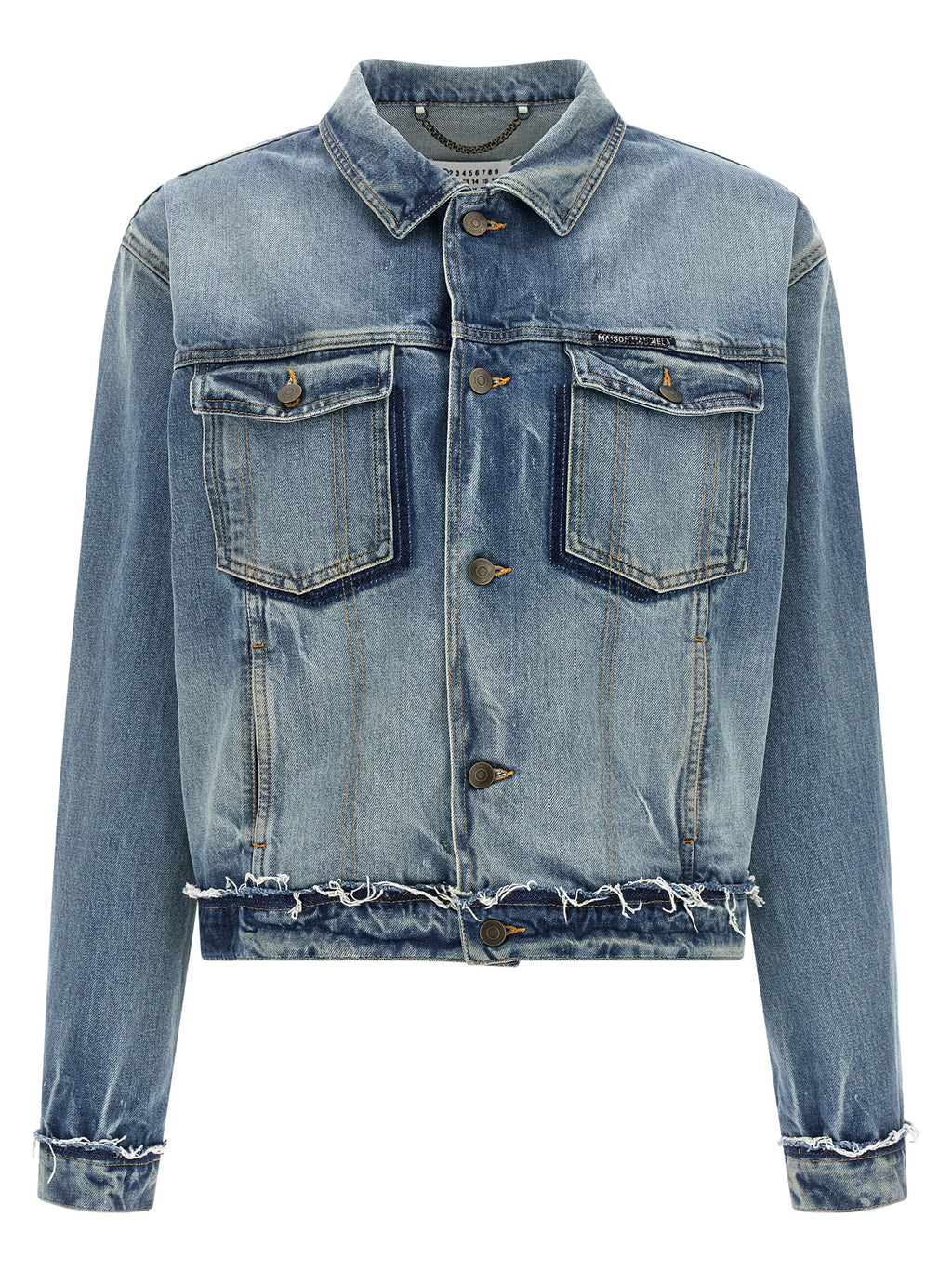 Blue Cotton Denim Jacket