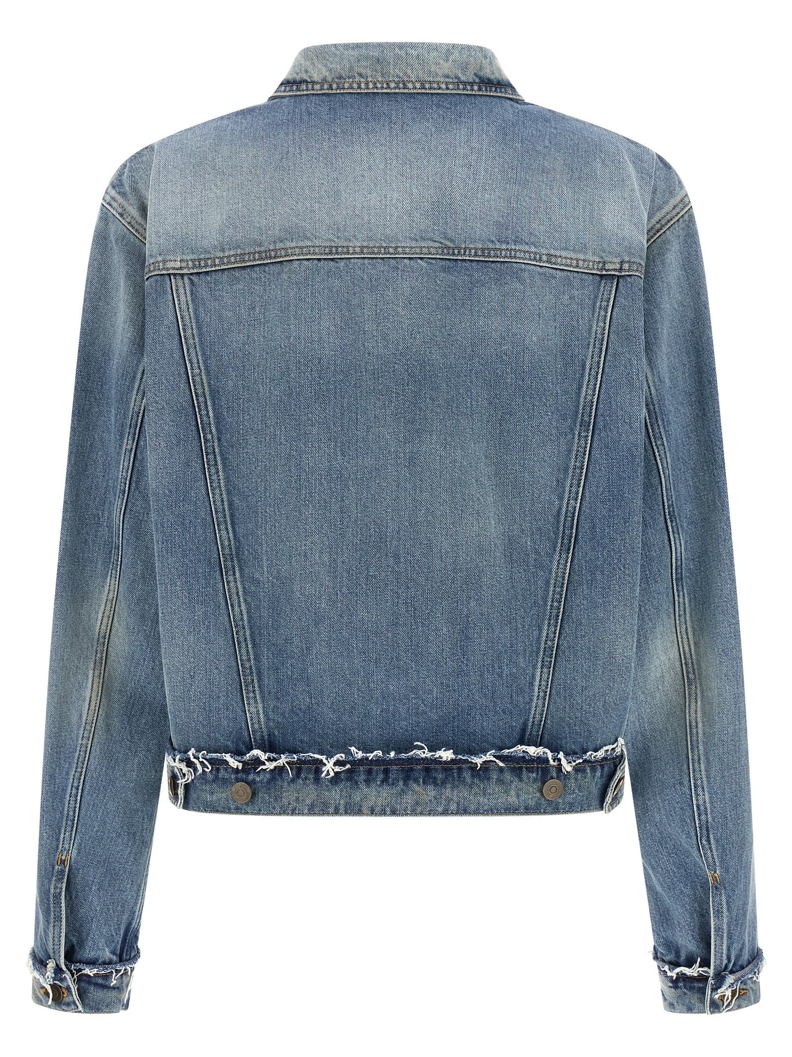 Blue Cotton Denim Jacket
