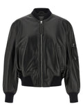 Black Lamb Leather Leather Jacket